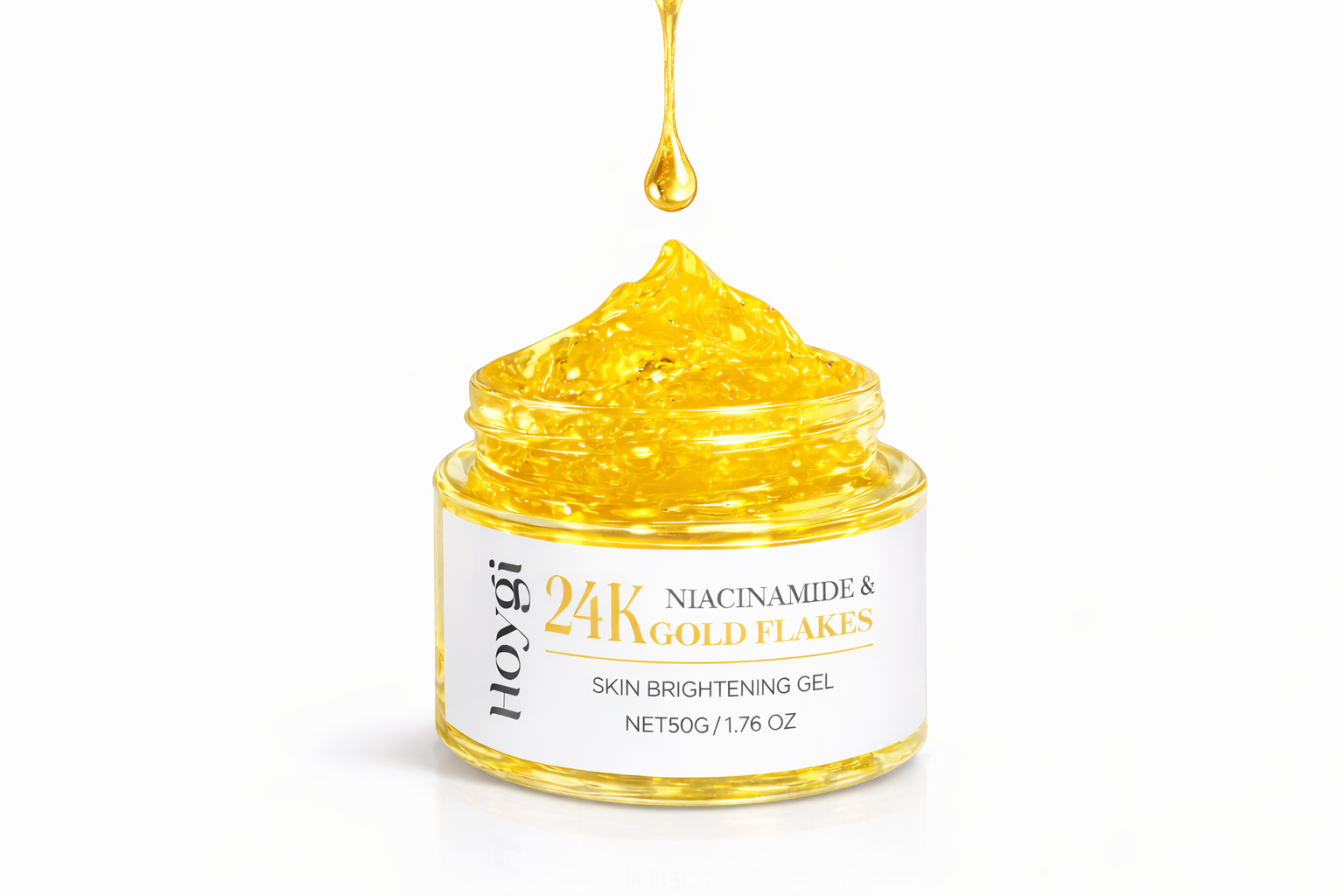 Gel Iluminador con Copos de Oro 24K y Niacinamida